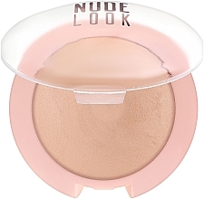 Fragrances, Perfumes, Cosmetics Face Powder - Golden Rose Nude Look Sheer Baked Powder