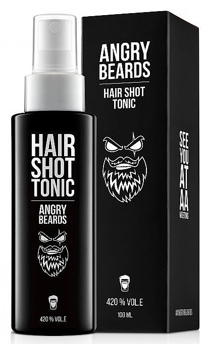 Hair Tonic - Angry Beards Hair Shot Tonic — photo N2