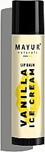 Fragrances, Perfumes, Cosmetics Natural Lip Balm "Vanilla" - Mayur