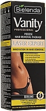 Set "For Precise Bikini Hair Removal" - Bielenda Vanity Laser Expert (cr/100ml + balm/2x5g + blade) — photo N1