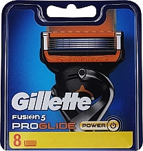 Fragrances, Perfumes, Cosmetics Razor Cartridges, 8 pcs - Gillette Fusion 5 ProGlide Power