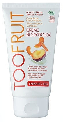 Body Cream "Peach and Apricot" - TOOFRUIT Cream Body Doux  — photo N1