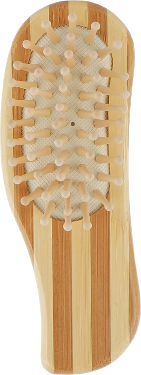 Wooden Hair Brush, WHB-130 - Christian — photo N1