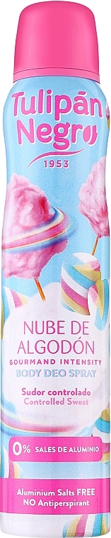 Cotton Cloud Deodorant Spray - Tulipan Negro Body Deo Spray  — photo N1