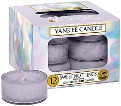 Fragrances, Perfumes, Cosmetics Tea Light Candles - Yankee Candle Scented Tea Light Sweet Nothings