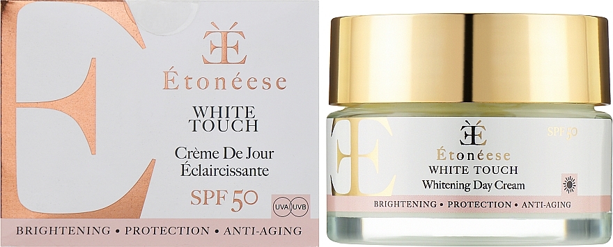 Day Cream - Etoneese White Touch Whitening Day Cream SPF 50 — photo N2