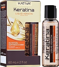 Hair Structure and Shine Repair Liquid Keratin - Kativa Keratina Liquid — photo N2