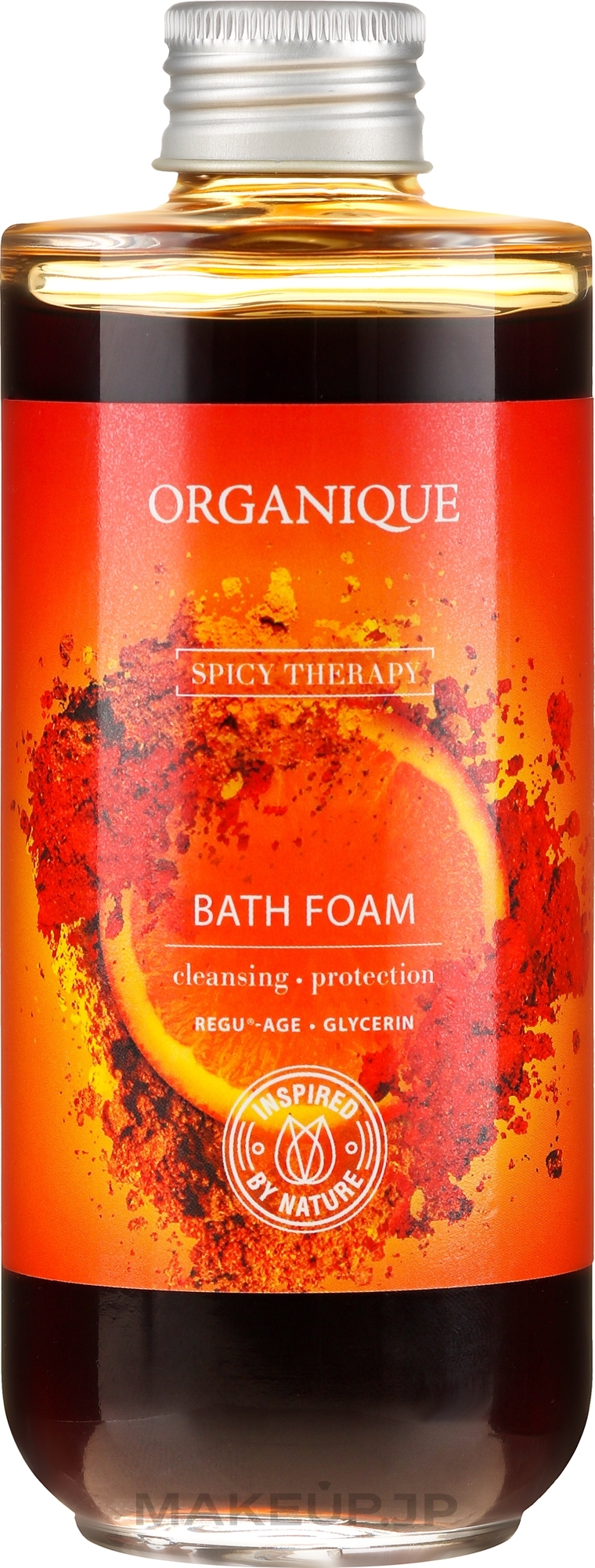 Stimulating and Moisturizing Spicy Bath Foam - Organique Spicy Therapy — photo 200 ml