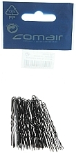 Thin Hair Pins, black, 45 mm - Comair — photo N1