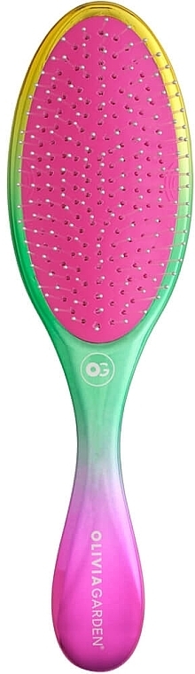 Brush for Thin & Normal Hair - Olivia Garden Aurora Rose — photo N1