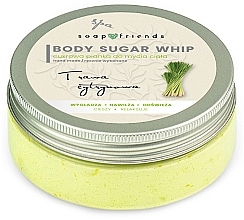 Fragrances, Perfumes, Cosmetics Lemongrass Shower Sugar Mousse - Soap & Friends Lemongrass Body Sugar Whip