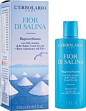 Fragrances, Perfumes, Cosmetics Gel Bath Foam "Salty Breeze" - L'Erbolario Fior Di Salina Bagnoschiuma