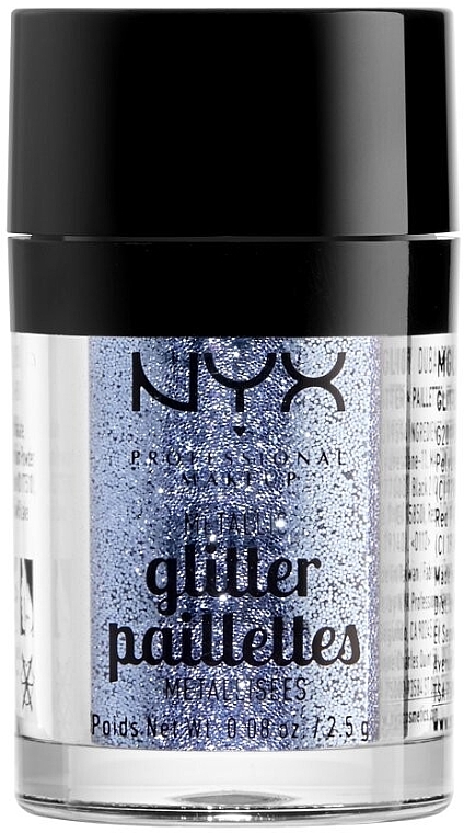 Face & Body Glitter - NYX Professional Makeup Metallic Glitter — photo N4