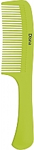 Fragrances, Perfumes, Cosmetics Hair Comb, 22.5 cm, with rounded handle, green - Disna Beauty4U