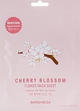 Fragrances, Perfumes, Cosmetics Cherry Blossom Flower Flower Mask Sheet - Beauadd Baroness 