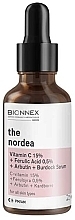 Fragrances, Perfumes, Cosmetics Face Serum - Bionnex The Nordea Vitamin C 15% + Ferulic Acid 0.5% + Arbutin + Burdock Serum