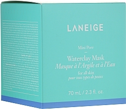 Mineral Clay Mask with Mint Water - Laneige Mini Pore Waterclay Mask — photo N1