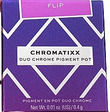 Shimmering Eyeshadow - XX Revolution Chromatixx Duochrome Pigment Pot — photo N3