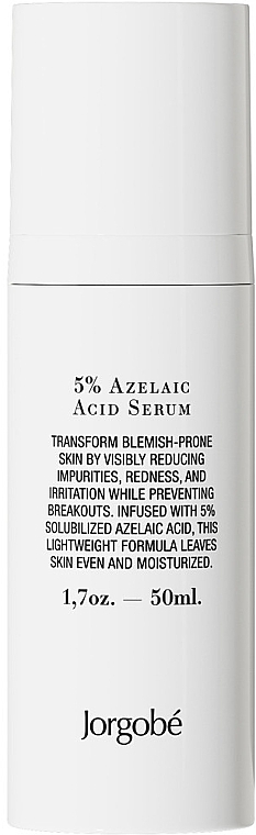 5% アゼライン酸 セラム - Jorgobe 5% Azelaic Acid Serum — photo N1