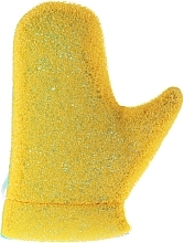 Fragrances, Perfumes, Cosmetics Massage Glove "Aqua", 6021, yellow-green-blue - Donegal Aqua Massage Glove