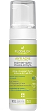 Cleansing Foam for Combination & Oily Skin - Floslex Anti Acne 24H System Enzymatic Cleansing Foam — photo N1