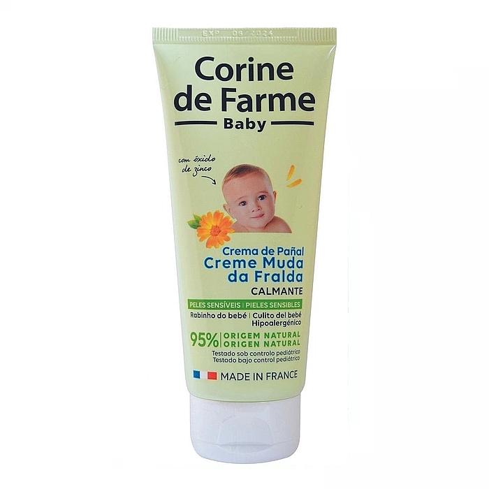 Anti-Diaper Rash Cream with Calendula Extract - Corine De Farme — photo N1