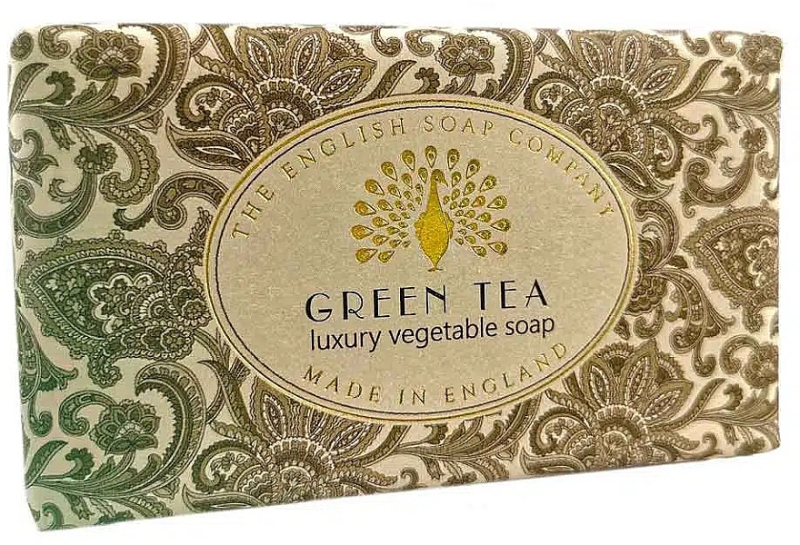 Gree Tea Soap - The English Soap Company Vintage Collection Green Tea Soap — photo N1