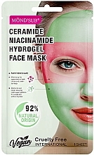 Fragrances, Perfumes, Cosmetics Sheet Face Mask - Mond'Sub Ceramide Niaciamide Hydrogel Face Mask	