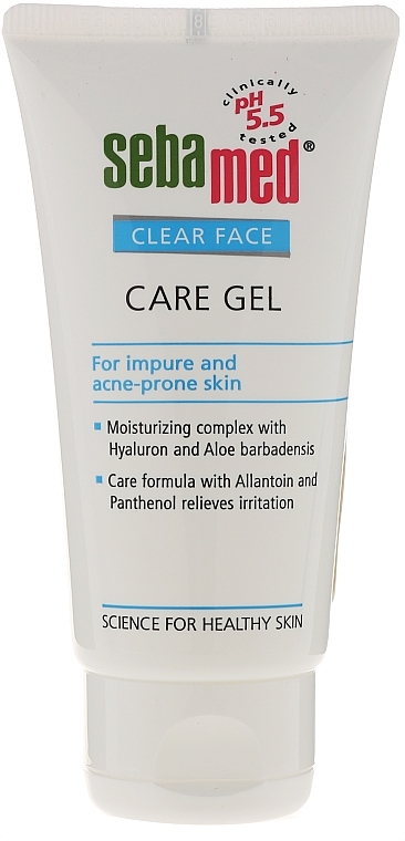 Face Cleansing Gel - Sebamed Clear Face Gel Moisturizing And Soothing Gel — photo N1