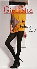 Fragrances, Perfumes, Cosmetics Tights "Velour" 150 Den, nero - Giulietta