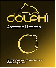 Fragrances, Perfumes, Cosmetics Condoms "Anatomic Ultra Thin" - Dolphi