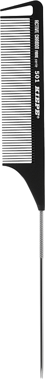 Carbon Tail Comb, 236 mm - Kiepe Active Carbon Fibre 501 — photo N1