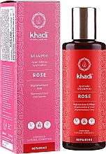 Fragrances, Perfumes, Cosmetics Ayurvedic Shampoo "Rose" - Khadi Rose Shampoo 