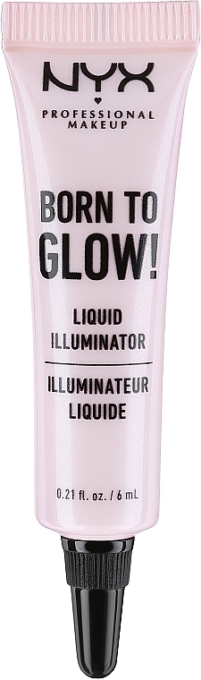 Liquid Highlighter - NYX Professional Makeup Born To Glow Liquid Illuminator — photo N2