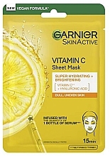 Vitamin C Sheet Mask - Garnier SkinActive Vitamin C Sheet Mask — photo N3