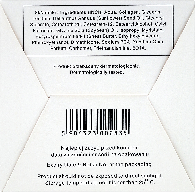 Collagen and Shea Butter Anti-Wrinkle Cream 55+ - Ava Laboratorium L'Arisse 5D Anti-Wrinkle Cream Bio Collagen + Shea Butter — photo N3