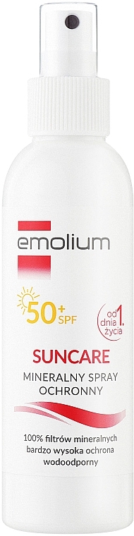 Protective Mineral Body Spray - Emolium Suncare Spray Mineral SPF 50+ — photo N1