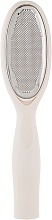 Fragrances, Perfumes, Cosmetics Oval Foot Grater, P 40311, white - Omkara