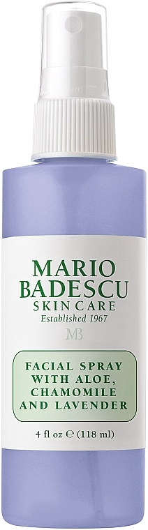 Aloe, Chamomile & Lavender Face Spray - Mario Badescu Facial Spray Aloe, Chamomile And Lavender — photo N2