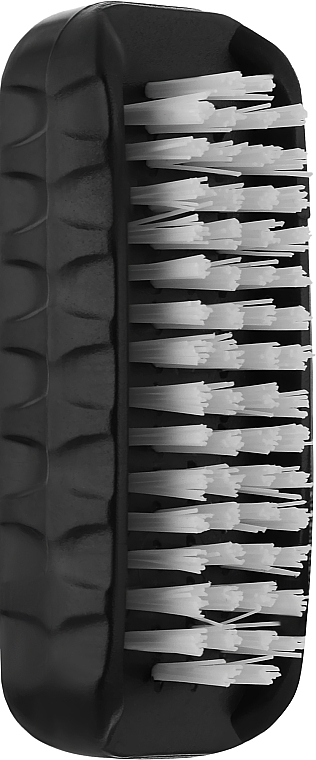 Nail Brush, double-sided, black - York — photo N2