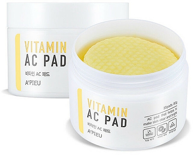 Face Cleansing Peeling-Pads - A'pieu Vitamin AC Pad — photo N1