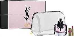 Fragrances, Perfumes, Cosmetics Yves Saint Laurent Mon Paris - Set (edp/90ml + lipstick/1.6g + pouch)