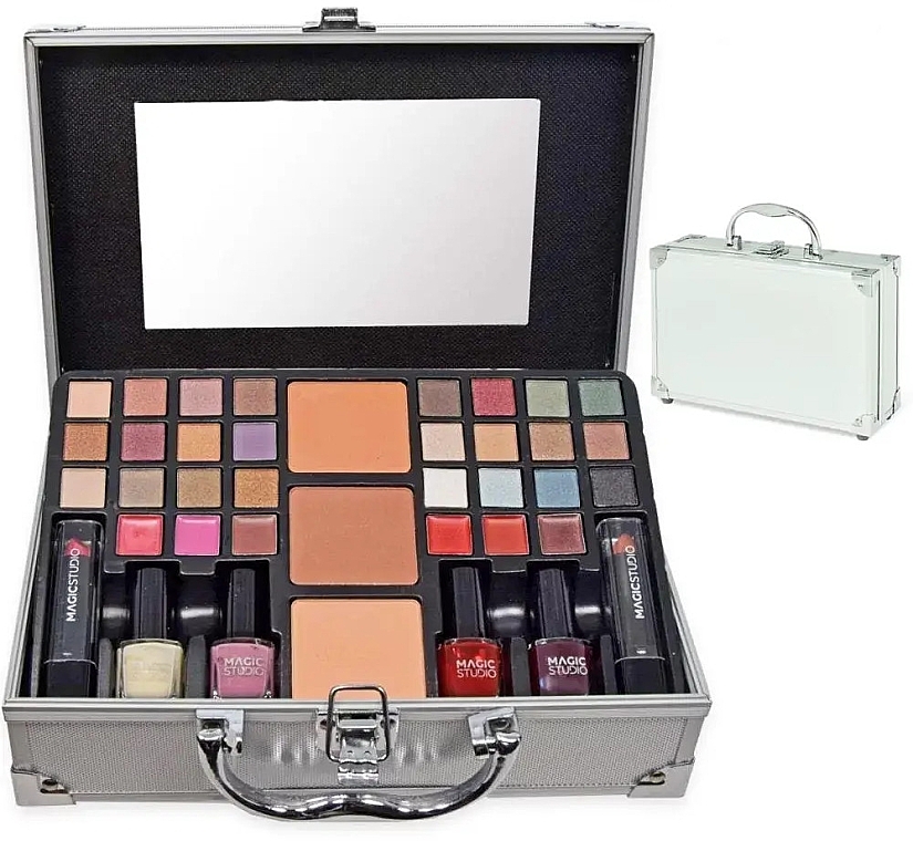 Makeup Kit in Case, 39 products - Magic Studio Colorful Perfect Traveler Case — photo N2