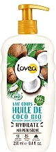 Fragrances, Perfumes, Cosmetics Moisturizing Body Lotion with Coconut Oil - Lovea Nature Moisturizing Body Lotion