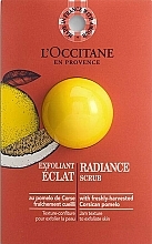 Fragrances, Perfumes, Cosmetics Exfoliating Skin Glowing Scrub - L'Occitane Radiance Scrub (sample)