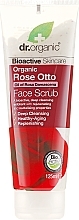 Face Scrub "Rose Otto" - Dr. Organic Bioactive Skincare Rose Otto Face Scrub — photo N2