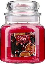 Fragrances, Perfumes, Cosmetics Scented Candle in Jar, 2 wicks - Kringle Candle Cranberry Orange