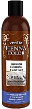 Fragrances, Perfumes, Cosmetics Shampoo for Blonde & Gray Hair - Venita Henna Color Platinum Shampoo
