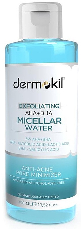 Micellar Water with Niacinamide - Dermokil Exfoliating AHA+BHA Micellar Water — photo N1