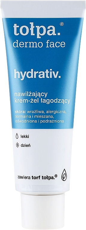 Light Moisturizing Face Cream - Tolpa Dermo Face Hydrativ Light Moisturizer Relaxing Cream — photo N5